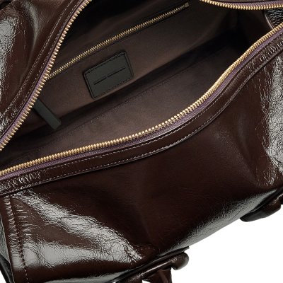 THE BABE CITY TOTE IN CRINKLE LEATHER